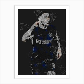 Enzo Fernandez 2 Art Print