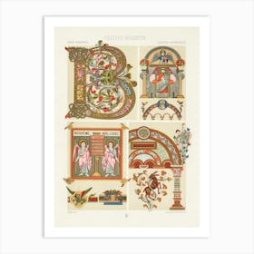 Celtic Byzantine Pattern, Albert Racine Art Print