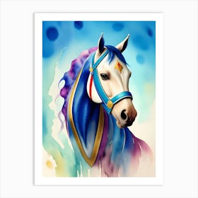 Horse Portrait Art Print