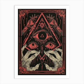 All Seeing Eye 13 Art Print