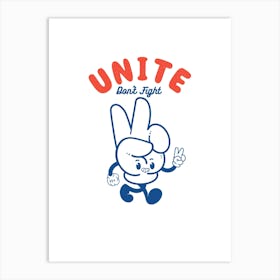 Unite Art Print