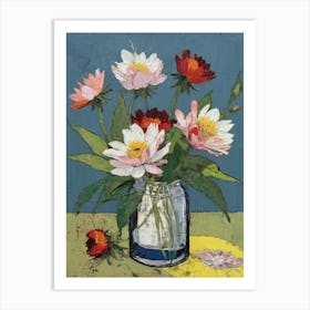 Flowers In A Vase 3 Art Print