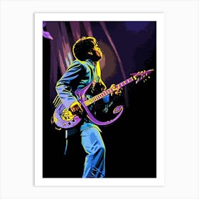 Prince digital art Art Print