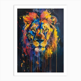 Lion Canvas Print Art Print