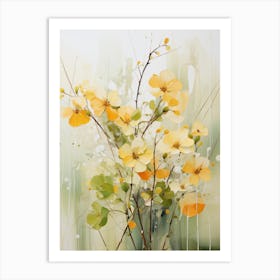 Yellow Flowers Art Print