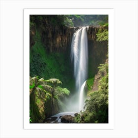 Cascada De Basaseachi, Mexico Realistic Photograph (3) Art Print