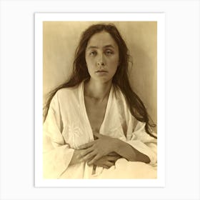 Georgia O'Keeffe portrait Art Print