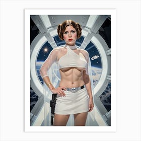 Princess Leia - Goddess Art Print