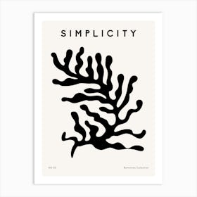 Simplicity Art Print