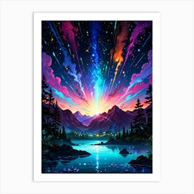 Starry Sky 13 Art Print