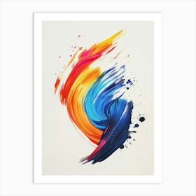 Splatter Painting 1 Art Print