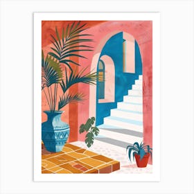 House In Mexico 1 Art Print