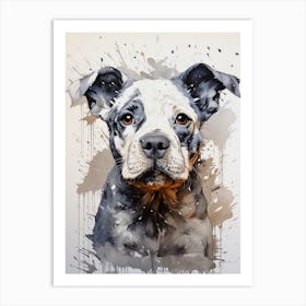 Dog Portrait Art Print