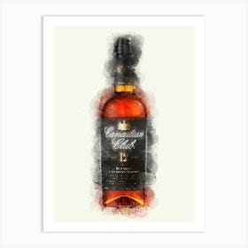 Canadian Club Whisky 1 Art Print