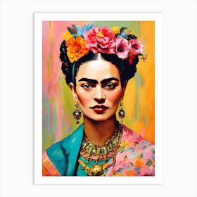 Frida Kahlo 2fy Art Print
