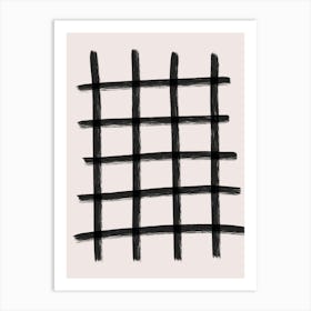 Square Grid Art Print