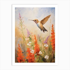 Bird Painting Hummingbird 3 Art Print