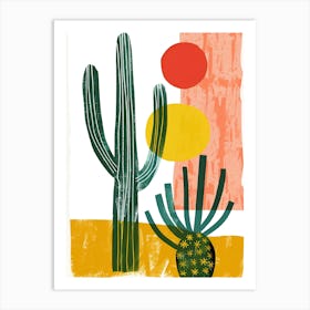 Cactus Print Art Print