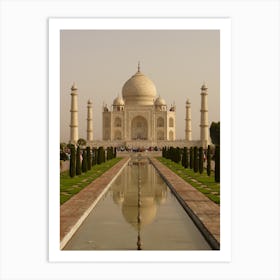 The Taj Mahal India Art Print