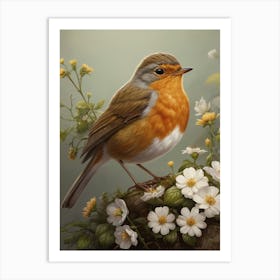 Robin 20 Art Print