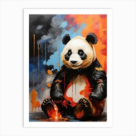 Panda Bear 3 Art Print