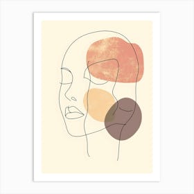 Portrait Of A Woman 5 Art Print