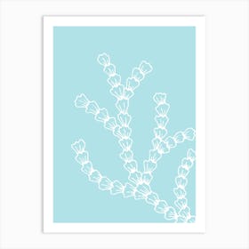 Coral Branch 1 Art Print