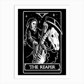 The Reaper - Death Evil Skull Gift Art Print
