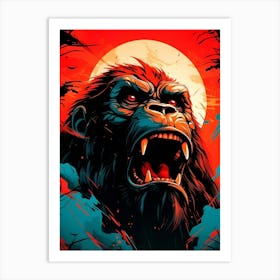 King Kong Art Print