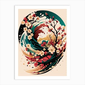 Cherry Blossoms 1 Art Print