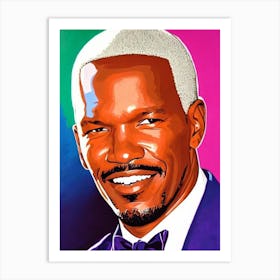 Jamie Foxx Pop Movies Art Movies Art Print