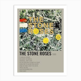 Stone Roses 4 Art Print