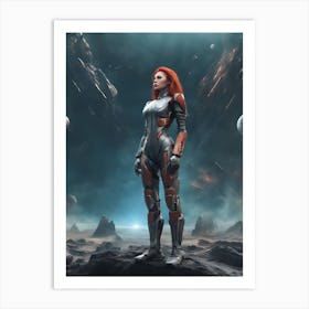 Spacewarrior Art Print