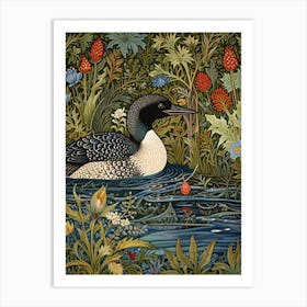 William Morris the Loon Art Print