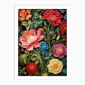 Peonies 57 Art Print