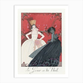 Le Jour Et La Nuit (1922), George Barbier Art Print