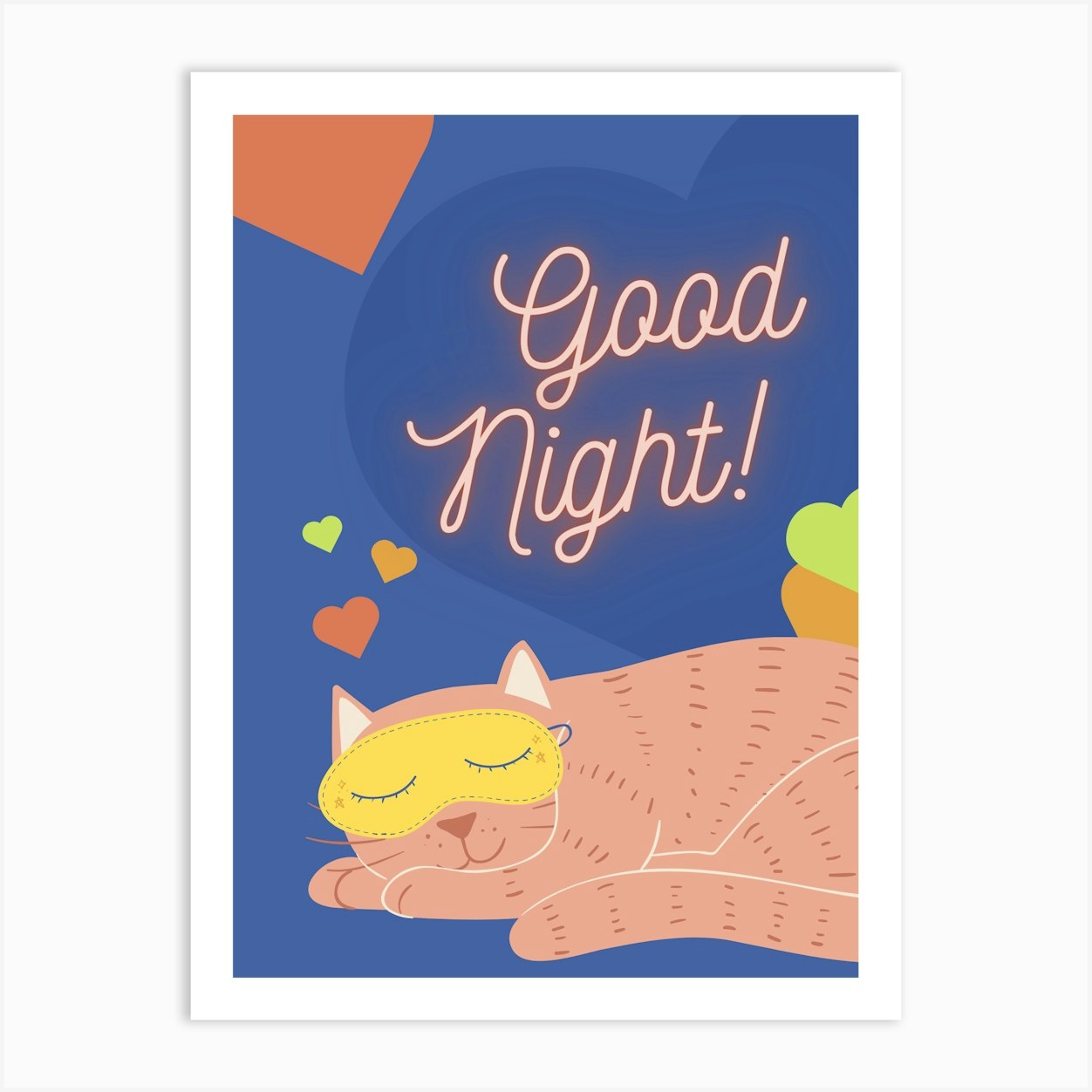 Vita da gatto poster Art Print by marybazar