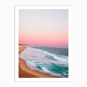 Cervantes Beach, Australia Pink Photography 1 Art Print