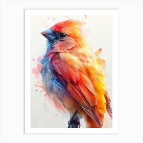 Colorful Bird 1 Art Print