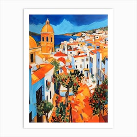 Cadiz Spain 1 Fauvist Painting Art Print