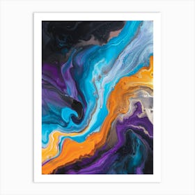 Abstract Painting 1050 Art Print