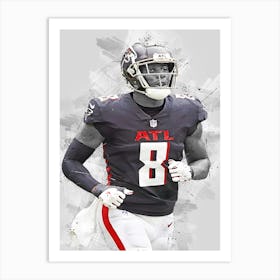 Kyle Pitts Atlanta Falcons Art Print