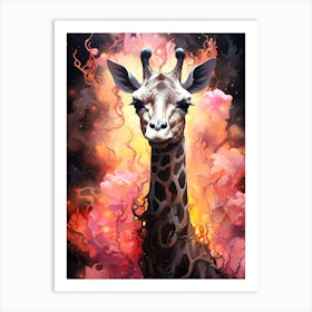 Giraffe 2 Art Print