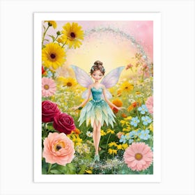 Fairy Garden 2 Art Print