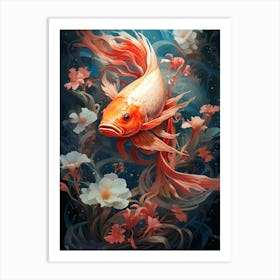 Koi Fish 2 Art Print