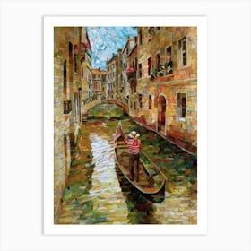 Venice Gondola Art Print