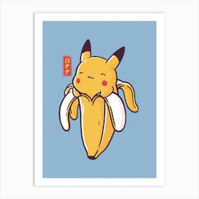 Bananachu Art Print