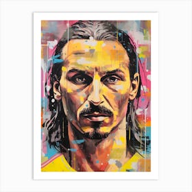 Zlatan Ibrahimovic (1) Art Print