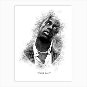 Travis Scott 2 Art Print