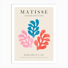 Floral matisse 4 Art Print